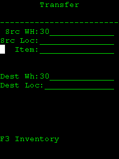 Transfer Inventory